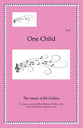 One Child SATB choral sheet music cover